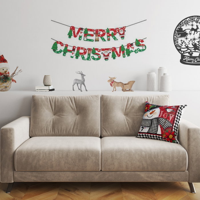 Aberto Design Cojín Multicolor 43 x 43 cm con Relleno de Silicona